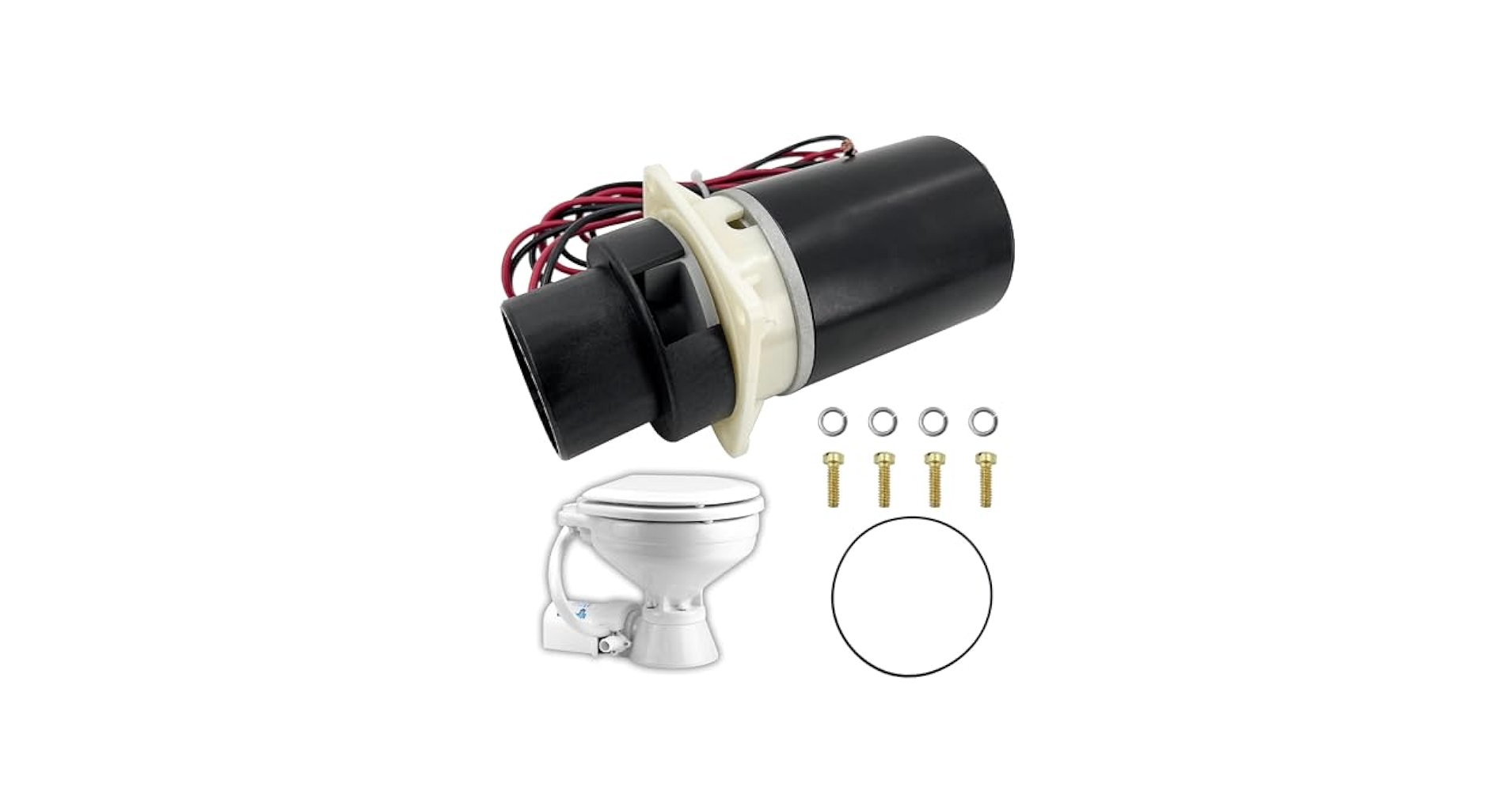 Amazon.com: 37072-0092 Quiet Flush Marine Toilet Pump Kit